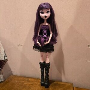 Monster High Doll with Purple and Black Outfit
